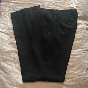 J. Crew Black Wool Trouser Pant size 2